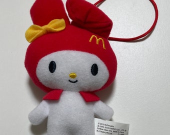 My Melody Keychain Vintage Very Rare Sanrio Characters Figure Kawaii from Japan Free Shipping Key Strap Vintage Doll