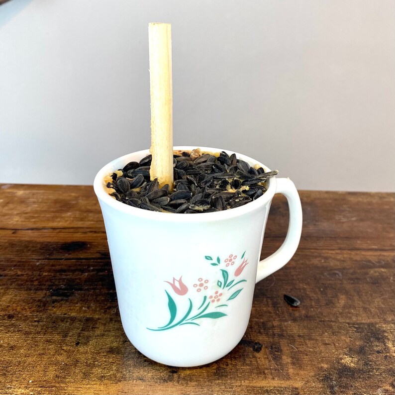 Teacup Bird Feeder
