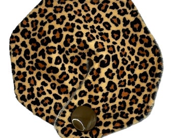 Leopard Print Tubie Pad for Feeding Tube/Suprapubic Catheter