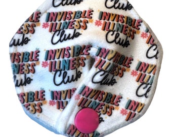 Invisible Illness Club Tube Pad für Sonde/Suprapubikkatheter