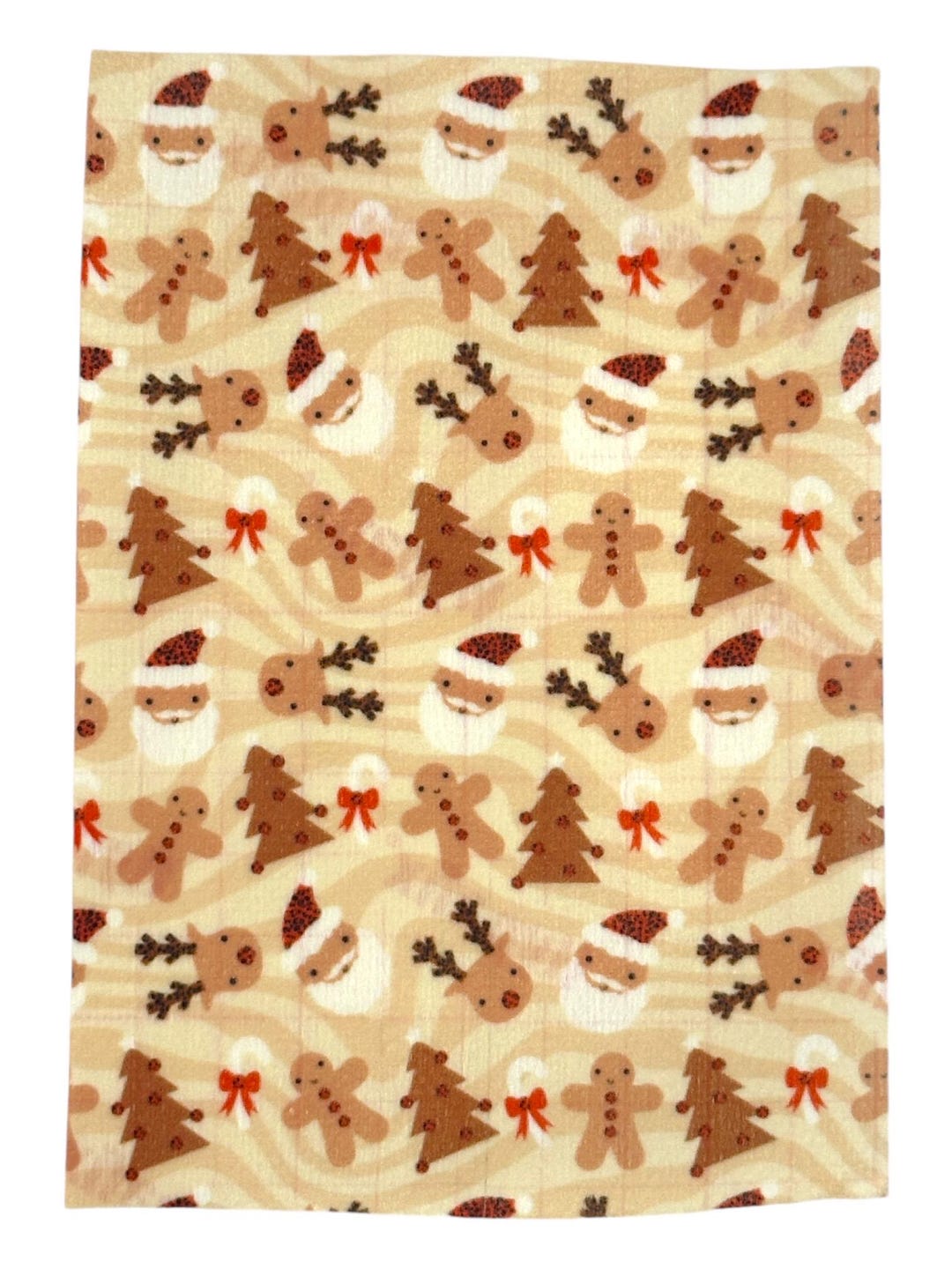 Gingerbread and Rudolf Tubie Tape - Etsy