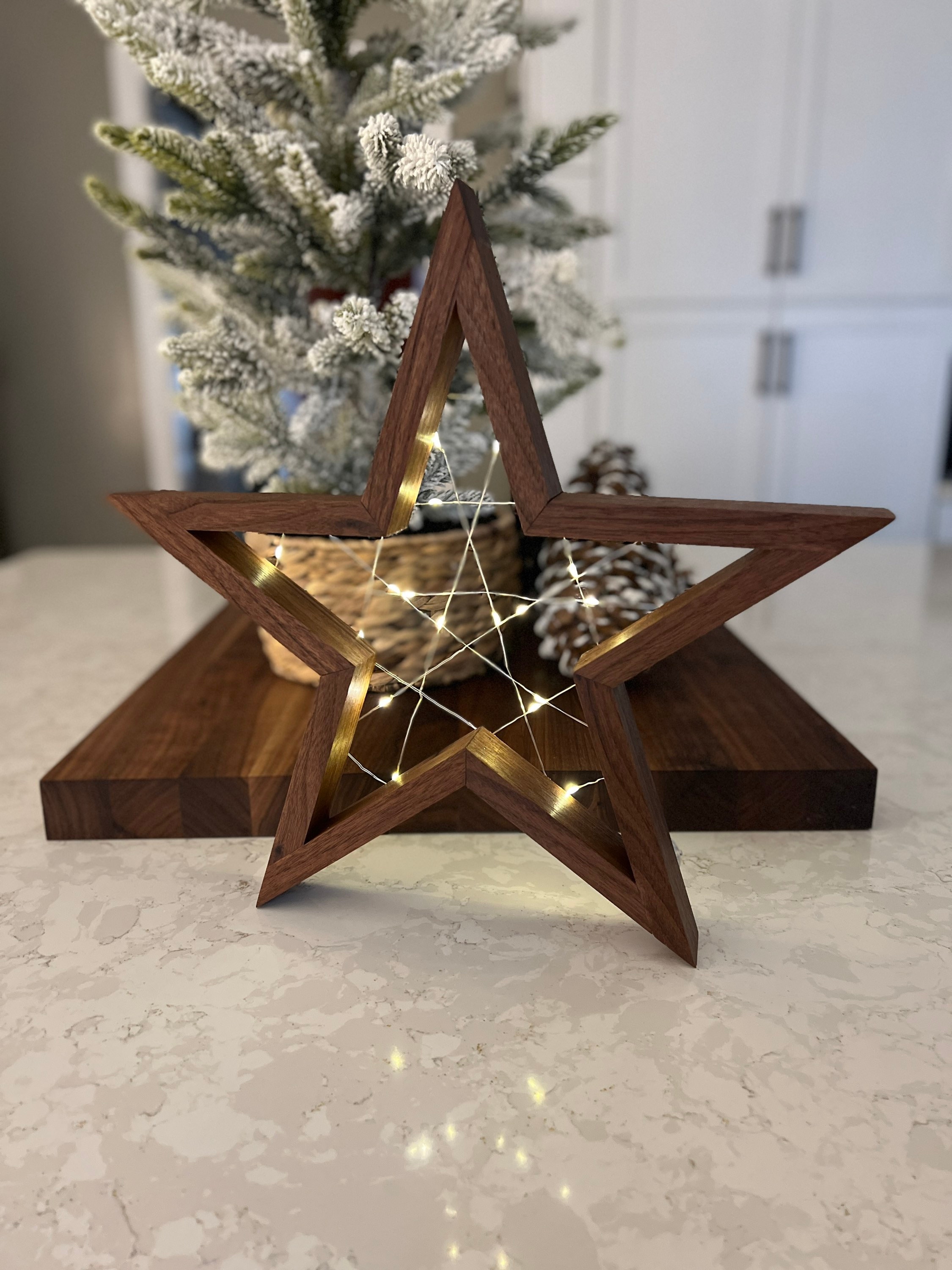 21” *4 Moravian Star - Hanging Outdoor Christmas Star Light