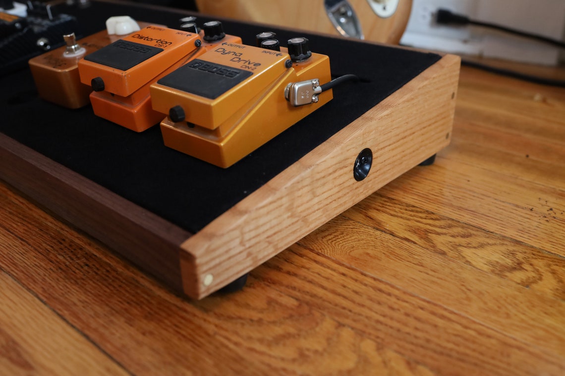 Custom Wood Pedalboard 13x24 inches Etsy