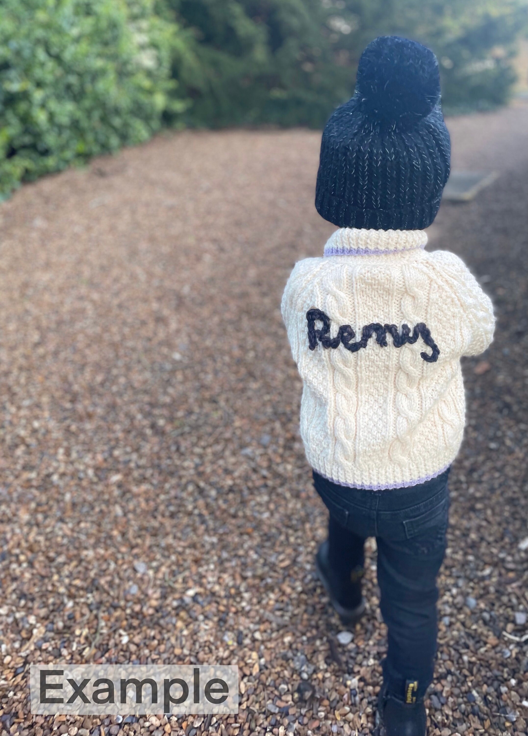34 years Hand knitted jumper childrens personalised Etsy