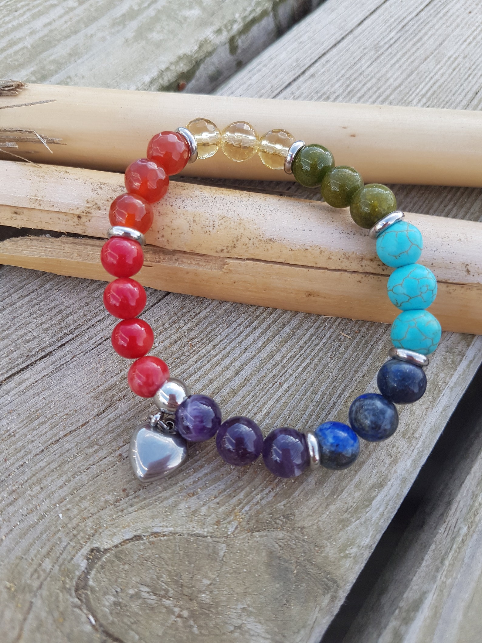 Chakra Bracelet Etsy