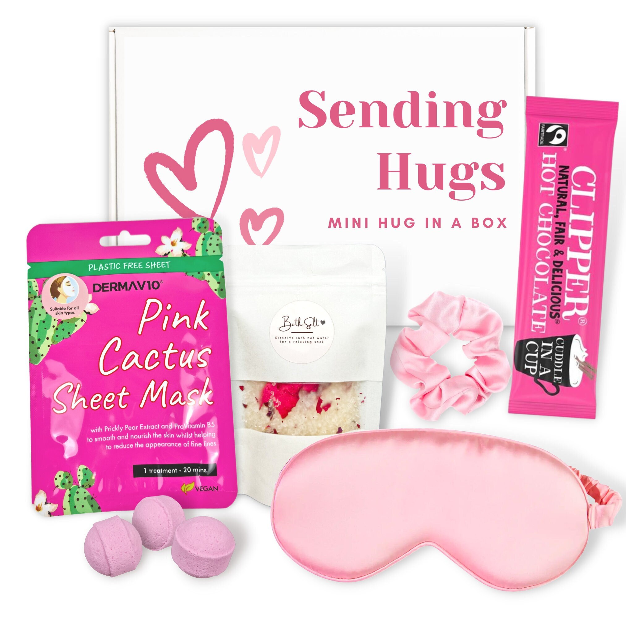 Sending Hugs Spa Self Care Birthday Hamper For Her Care - Etsy