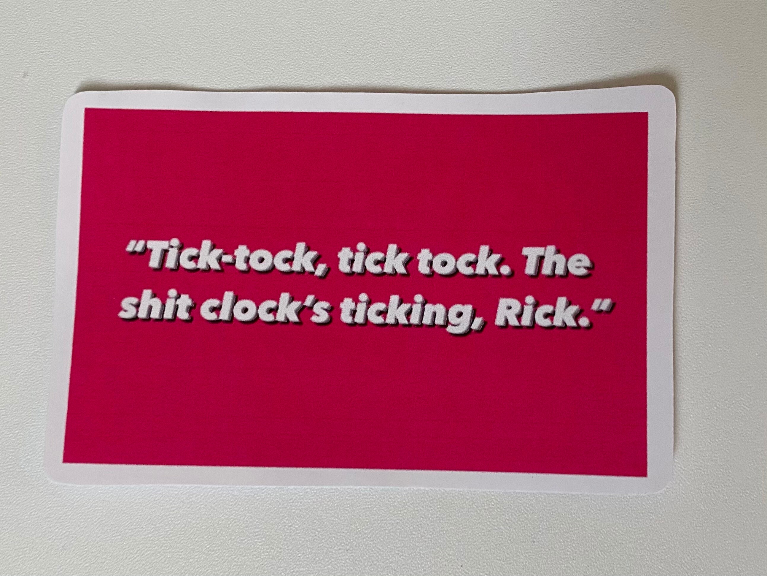 Mr Lahey Quote sticker | Etsy