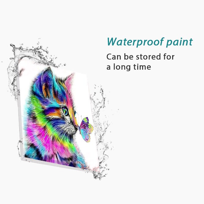 Visual Arts Paint By Number Kit for Adult Kids Beginner Poppies Daisy