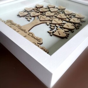 Teacher gift. Personalized Tree of Life. Engraving. image 4