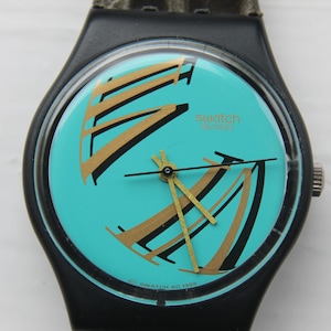 Swatch GB125 - Figueras / AG1989 * vintage - Nouveau bracelet