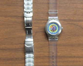 Swatch Irony Diaphane Automatic SDVK4000AG - Spring Motion