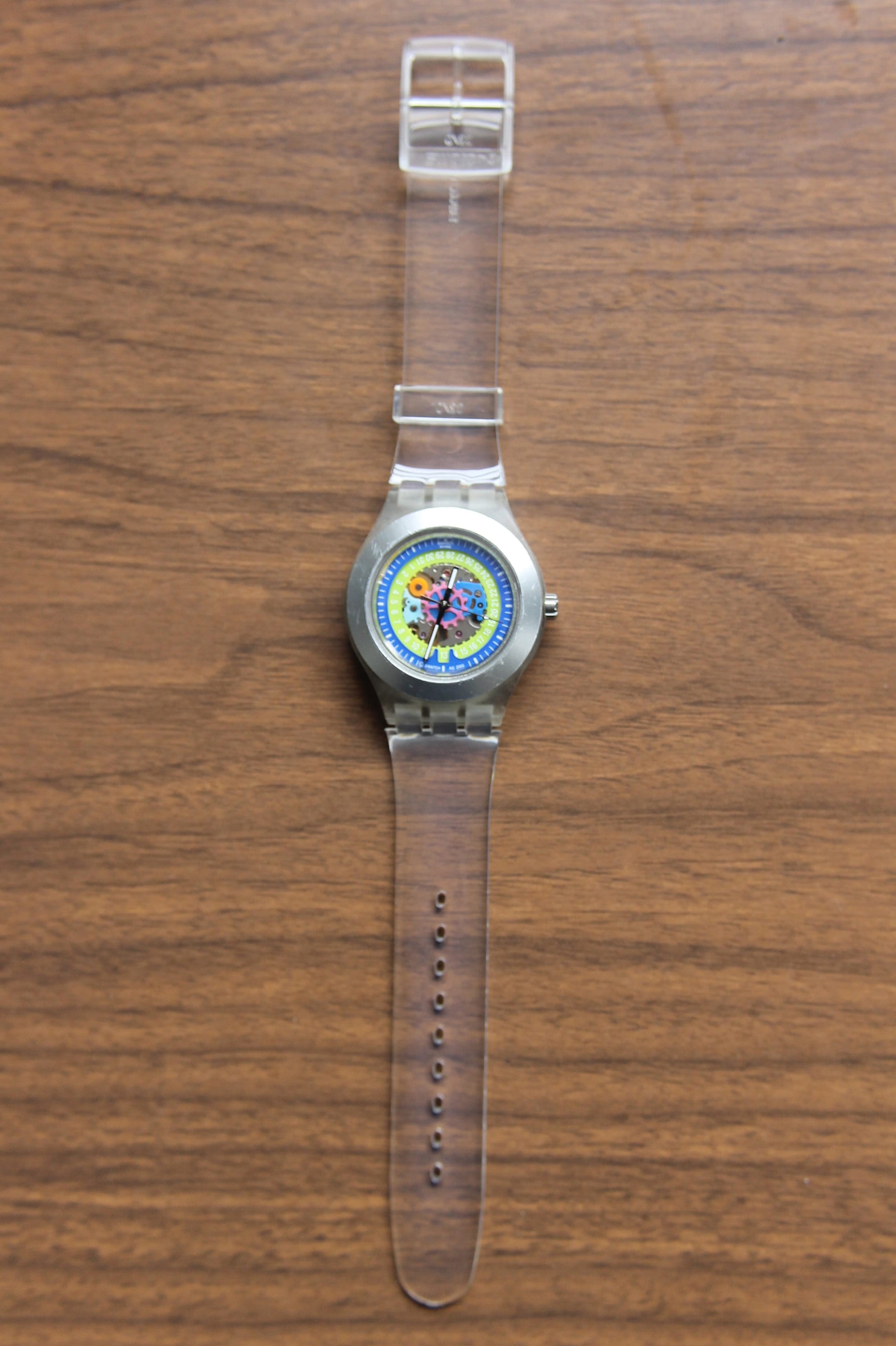 時計 Swatch diaphane ag2003 2003 Swatch Irony Diaphane Automatic SDVK4000AG - Spring