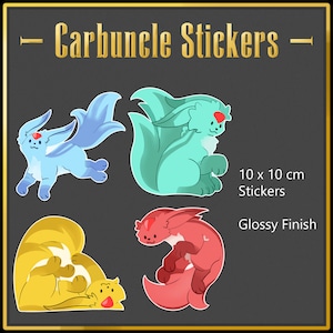Final Fantasy XIV Karfunkel Sticker