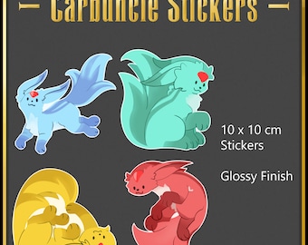 Final Fantasy XIV Carbuncle Stickers
