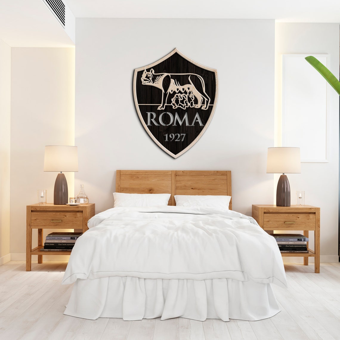 AS Roma wall art AS roma wall decor as roma wood sign as Etsy