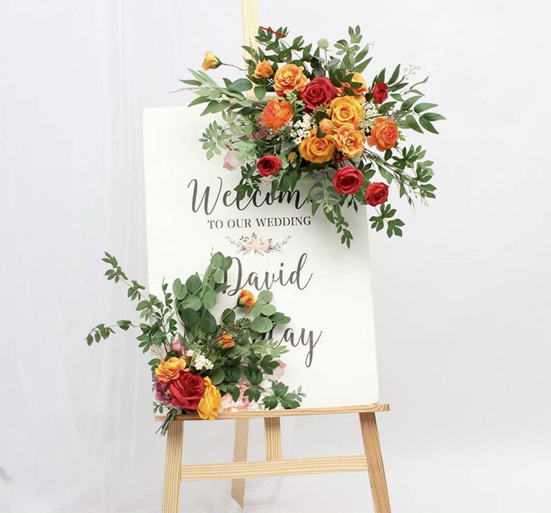 Floral Arrangement for Sign Flowers,artificial Flower Arrangement Wedding,flower
