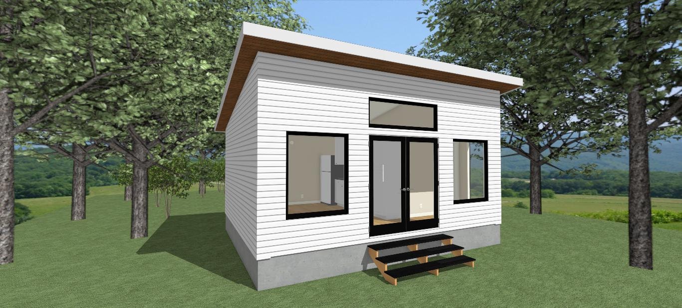 Airbnb Shed Floor Plan Zillo 20'x16' w/ crawlspace Etsy