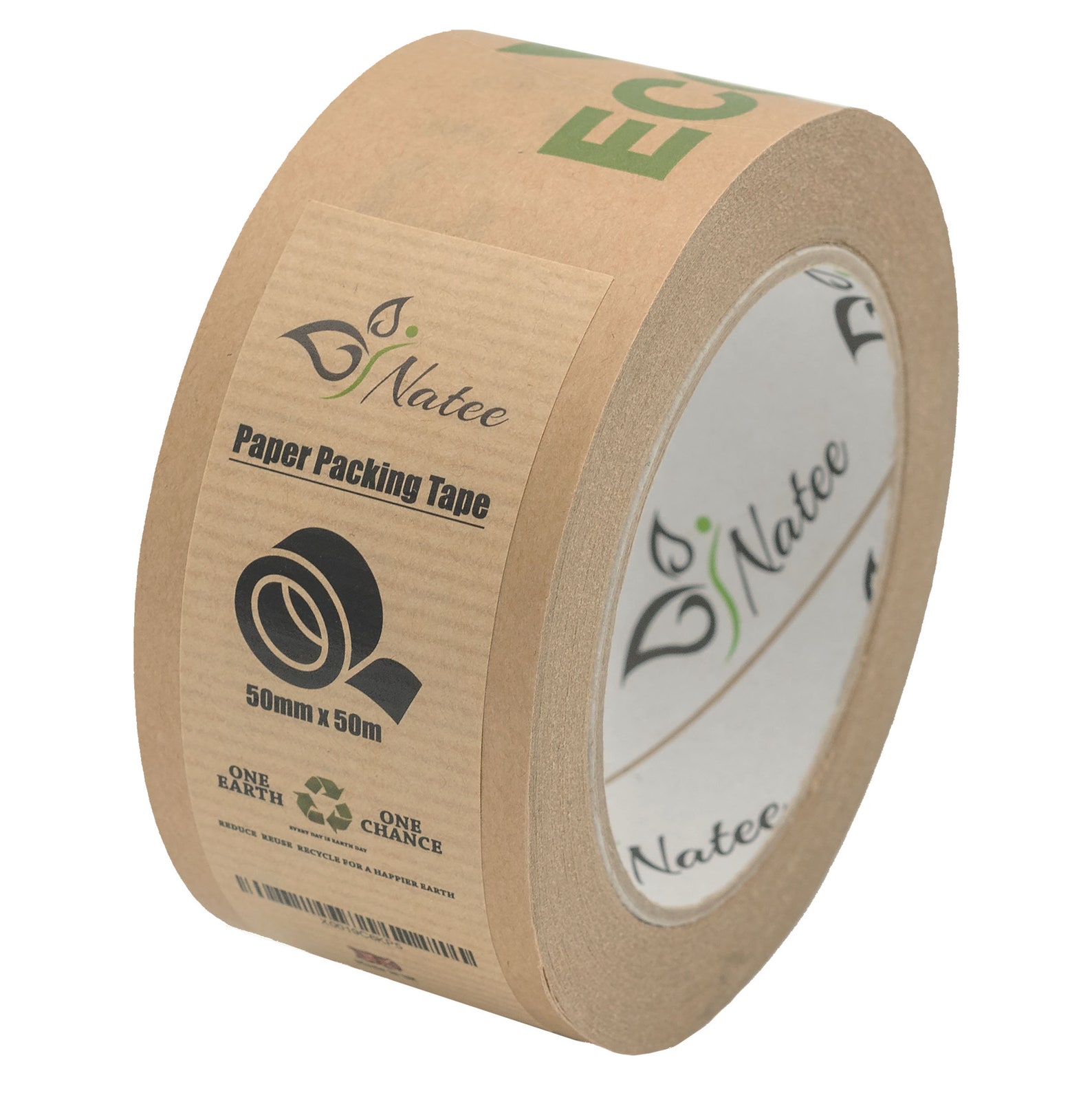 Paper Packaging Tape Fully Recyclable Rolls EcoFriendly Etsy