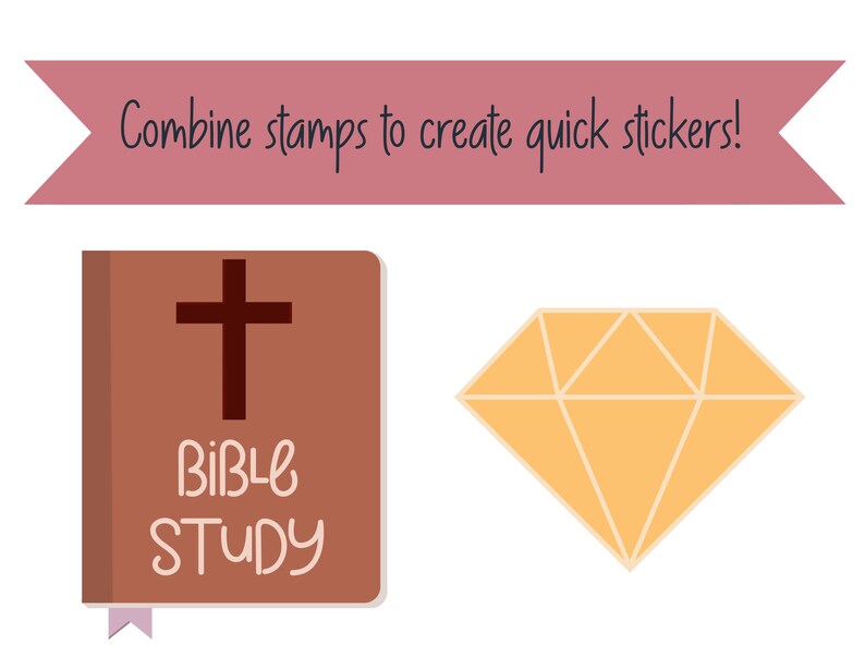 Peut inclure: Un livre brun avec une croix blanche et le texte "Bible Study" sur la couverture. Un diamant jaune est &eacute;galement pr&eacute;sent&eacute;.