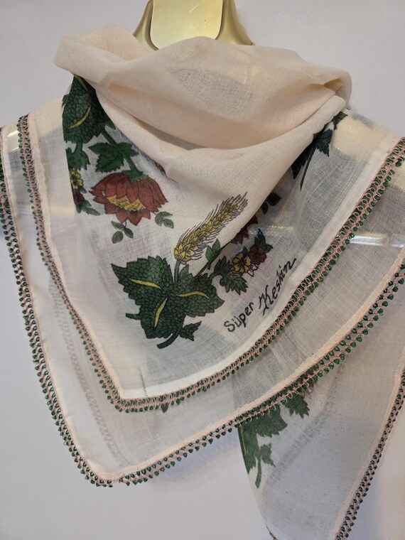 Turkish Oya Scarf