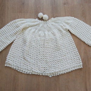 Knitting Bed Jacket Bubble Crochet Lizoz