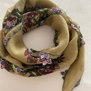 Anatolian Needle Lace Scarf Oyalı Yazma Yemeni