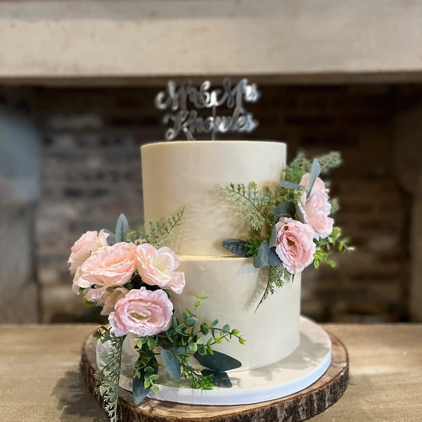 Wedding Cake Flowers Etsy UK