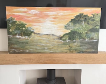 acrylic art work original piece