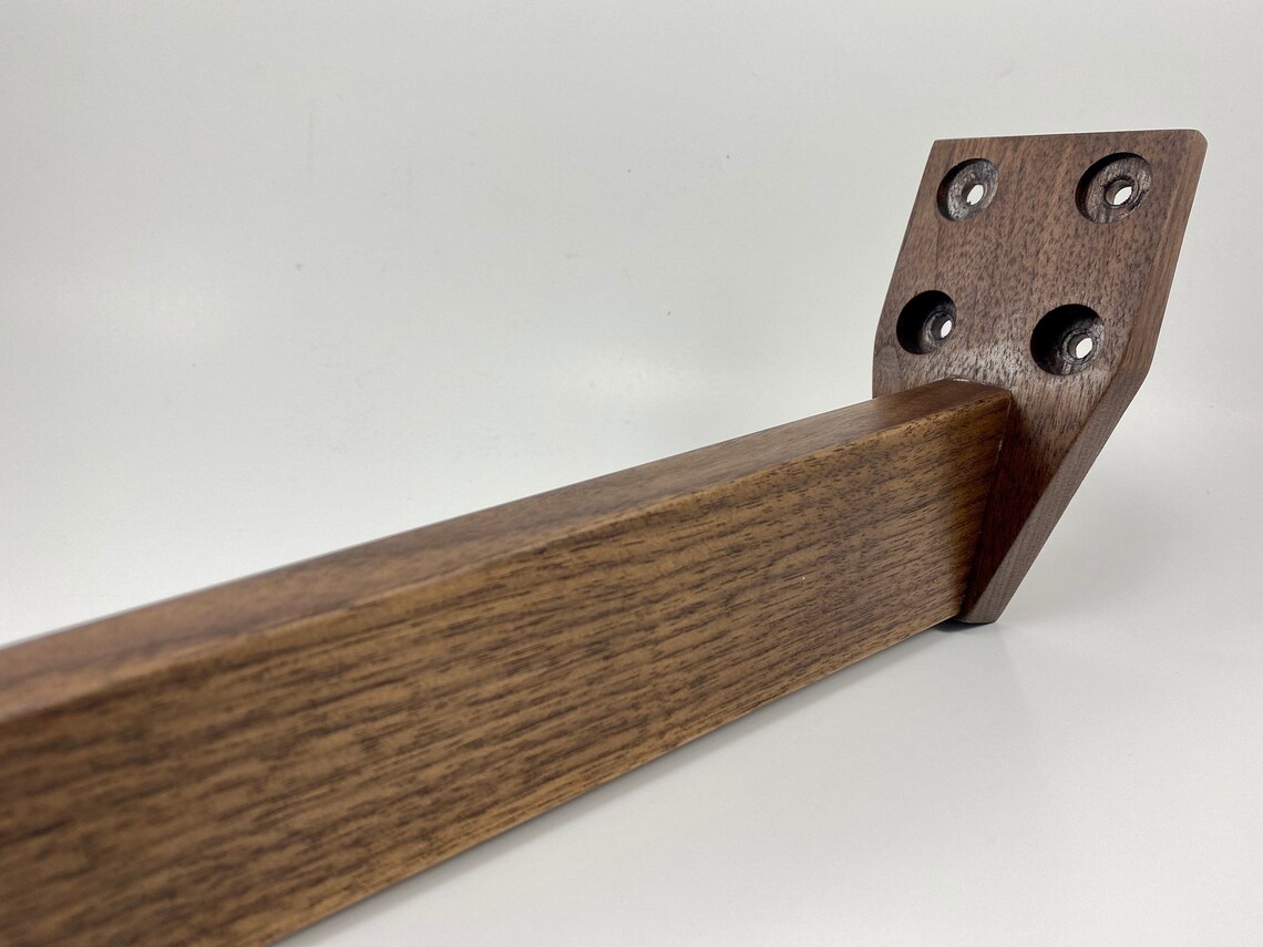 Black Walnut Furniture Legs Etsy