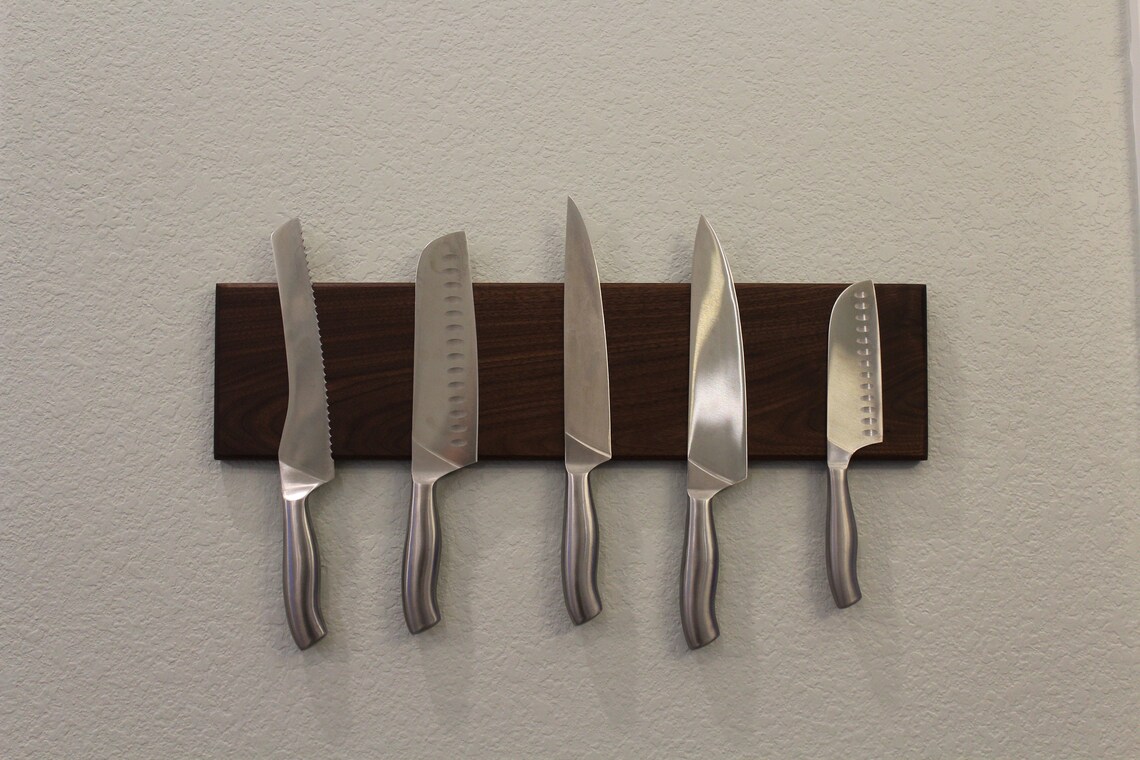 Knife Block WallMounted Made with BEAUTIFUL Etsy