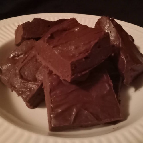 Homemade White Chocolate Fudge Thick N Creamy Free Shipping Etsy