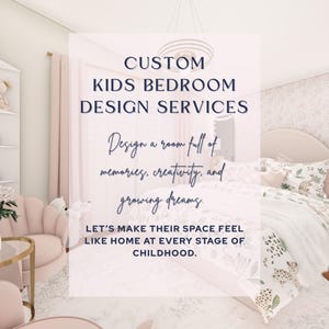Diseño de dormitorios infantiles personalizados online: diseño de interiores online, renders 3D y lista de compras