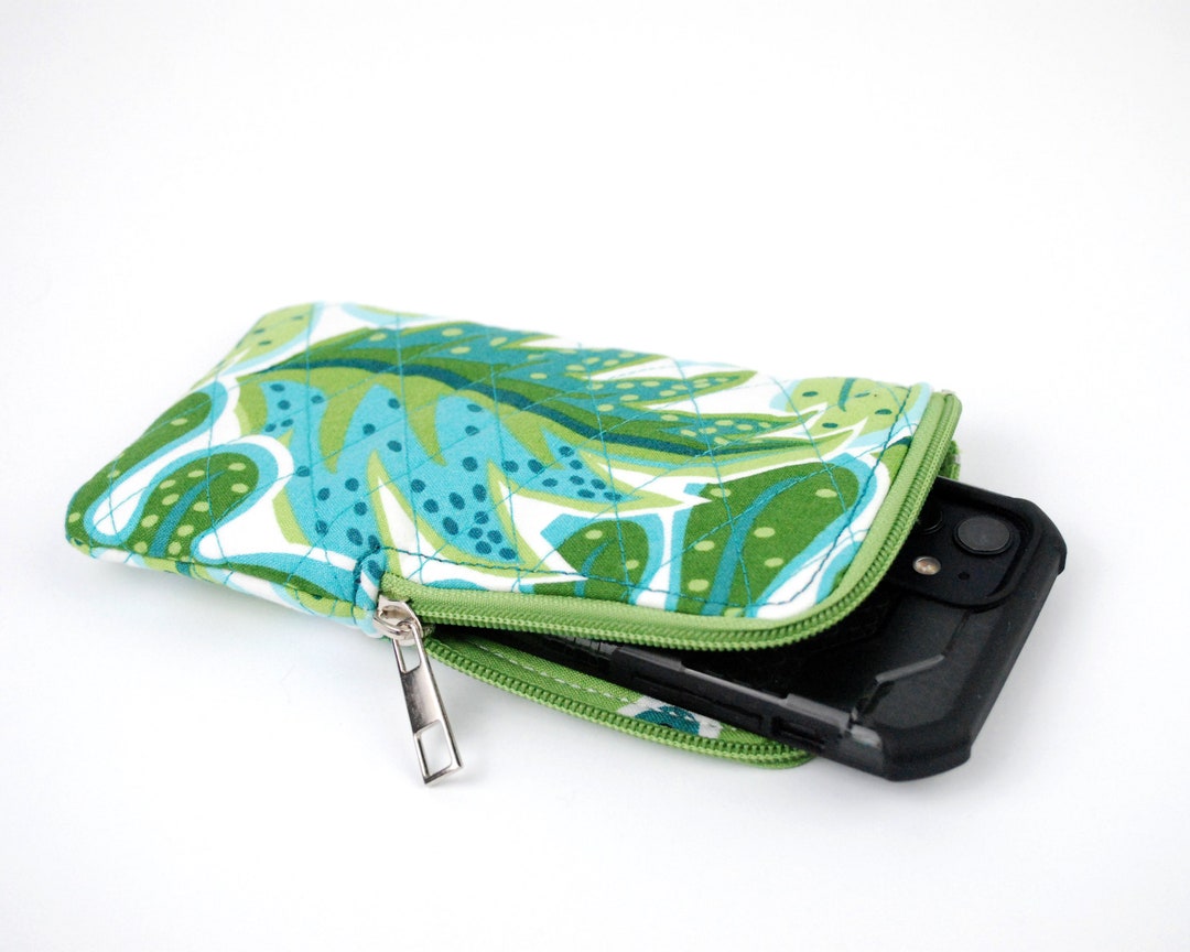 Custom Zipper Phone Pouch Iphone 14 Pro Fabric Case Iphone Etsy