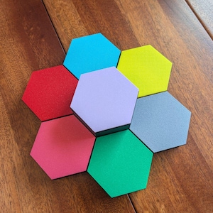 Magnetic Board Game Token Trays with Lids - Customizable Colors image 12