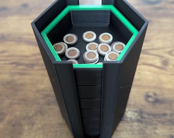 Board Game Resource Tray Storage Tower