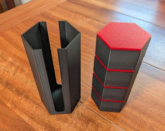 Board Game Resource Tray Storage Tower For XL Trays