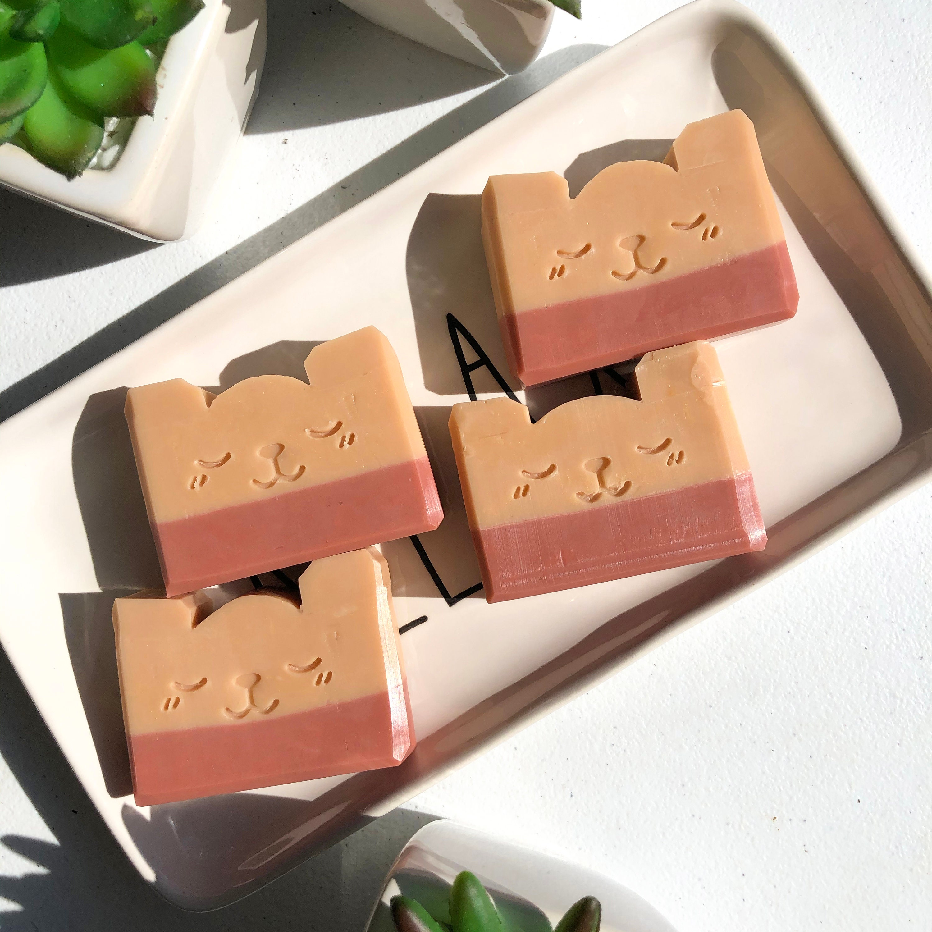 Cute Bear Soap Rose Soap/ Cute Soap / Handmade Soap / Bar Etsy