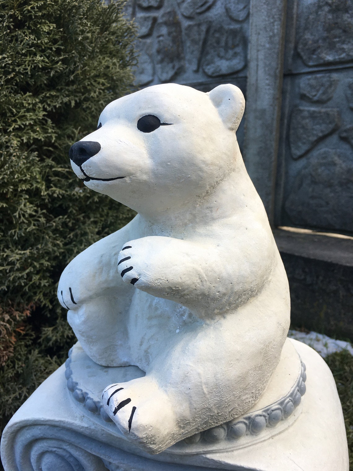 Garden Bear Home Decor Garden Decor Outdoor Statues Etsy