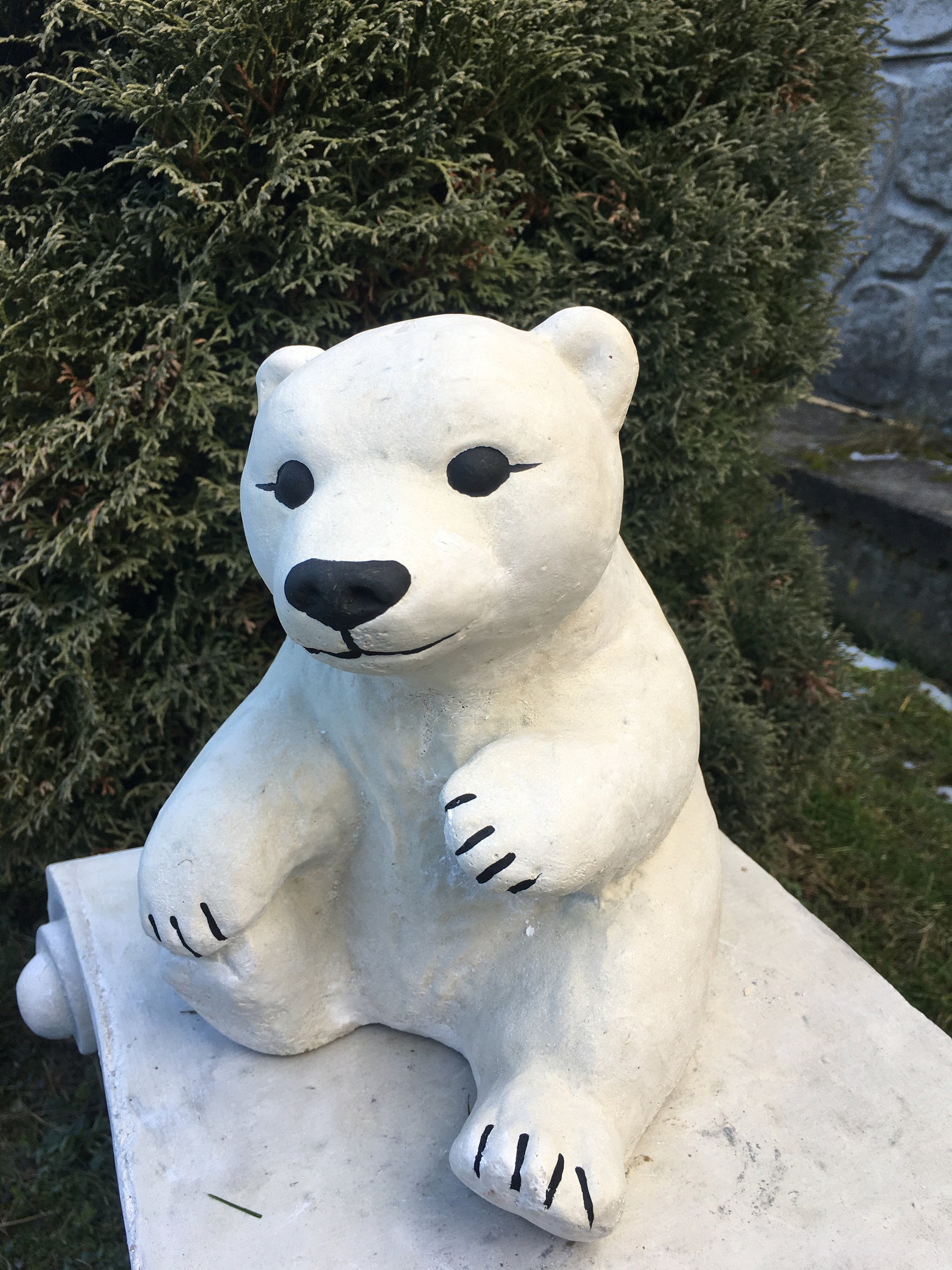 Garden Bear Home Decor Garden Decor Outdoor Statues Etsy