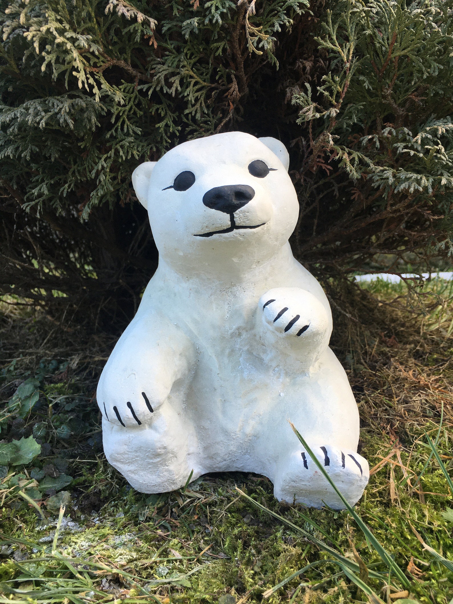 Garden Bear Home Decor Garden Decor Outdoor Statues Etsy