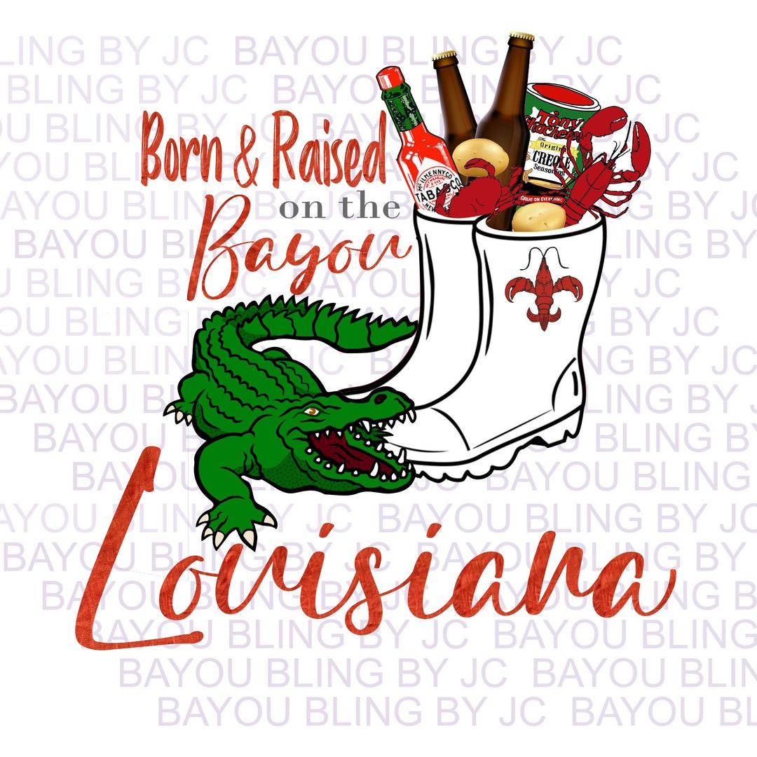 WHEREable Art Born On The Bayou Tee main image 1