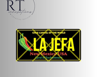 DIGITAAL BESTAND** "NM La Jefa kenteken Svg" png, jpg, svg