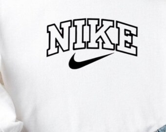 nike crewneck vintage white