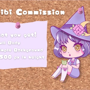 Chibi Commission, Anime Commission, Art Commission
