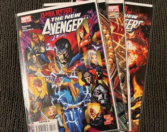 Nuevos Vengadores #51-54 "¿Quién es el Nuevo Hechicero Supremo?" (Como nuevo/Casi perfecto; Dr Strange/Brother Voodoo; Marvel Comics; 2009)