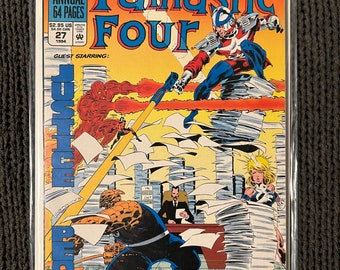 Fantastic Four Annual #27 (Muy buena; PRIMERA APARICIÓN; Key Comic; Fantastic Four Vs. The TVA; Marvel Comics; 1994)