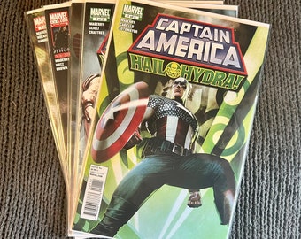 Captain America: Hail Hydra #1-5 (Very Fine/Near Mint; Complete Mini-Series; ZOMBIES; Black Panther; Falcon; Avengers; Marvel; 2011)