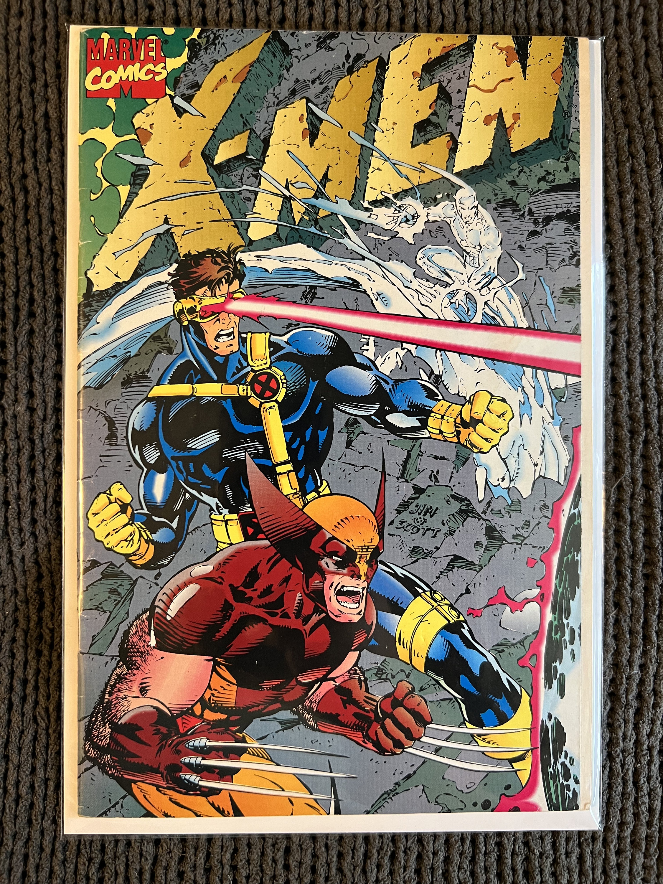 X-men #1 Fold-out Cover (fine/very Fine; Jim Lee Classic; 90s