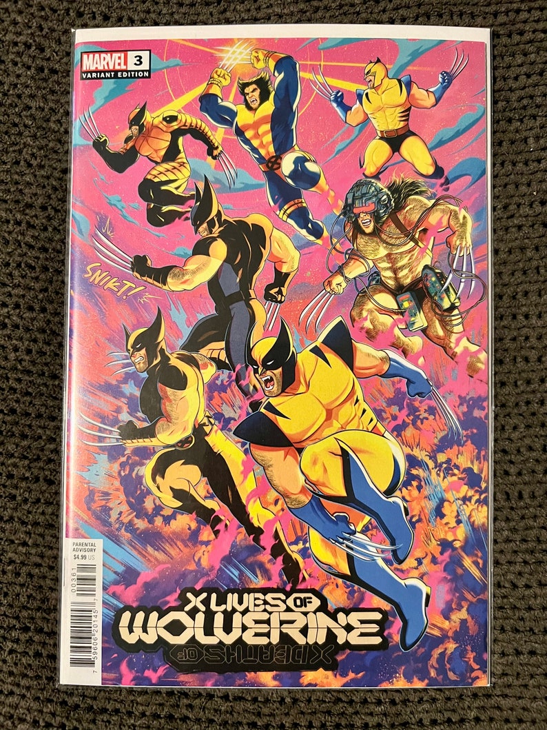 X Lives of Wolverine #3 [variant Cover by Jen Bartel] (very Fine/near ...