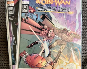 Star Wars Qui-Gon y Obi-Wan: El Expreso Aurorient [VF; Clone Wars; Jedi; Antigua República; Dark Horse Comics; 2002]